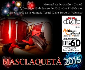 Claqué Valencia MASCLAQUETÀ 2015