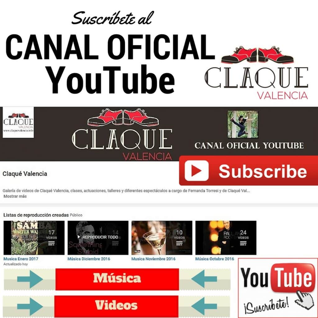 Claqué Valencia Canal Youtube