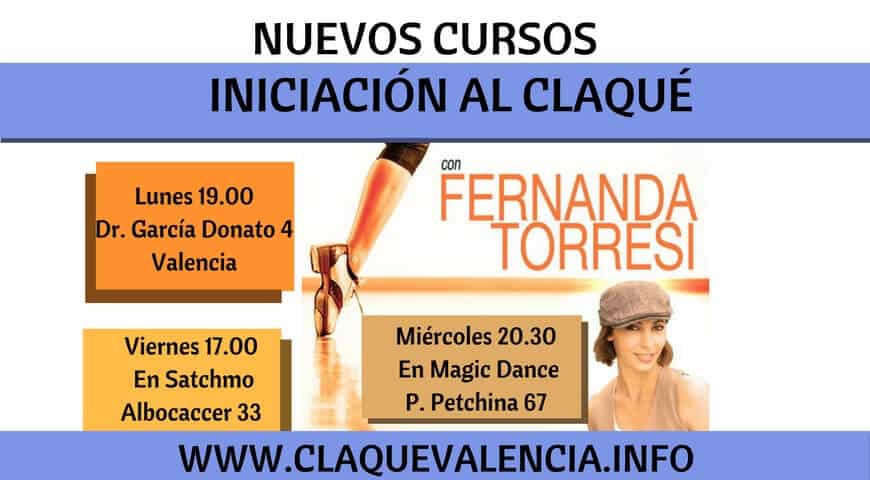 Claqué-Valencia-nuevos-cursos-iniciación-al-Claqué-enero-febrero-2017