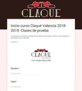 claque-valencia-formulario-clases-prueba-septiembre-2018