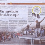 Masclaquetà de Claqué Valencia en Diario Levante EMV