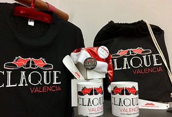 Merchandising academia Claqué Valencia