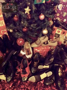 Zapatos y Árbol de Navidad 2014 de Claqué Valencia